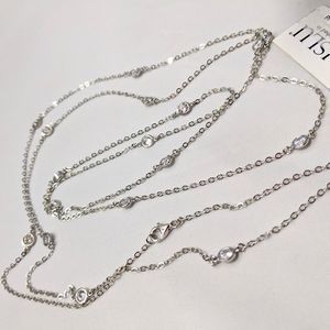 Sterling Crislu CZ Necklace